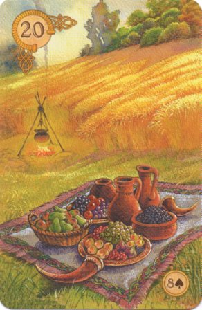 Карта Ленорман Сад